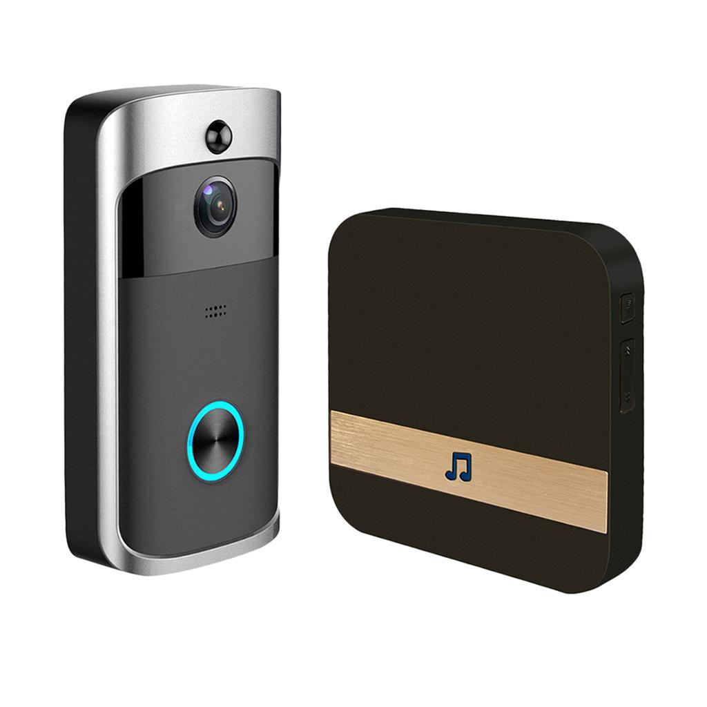 Wireless WiFi Video 2-Way Talk Chime Smart Camera 1080P