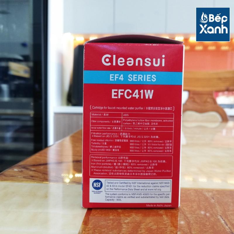 Combo 2 Lõi Lọc Cleansui EFC41W (2 Lõi ) - Dành Cho Thiết Bị Cleansui EF401 - Hàng Chính Hãng