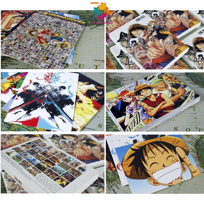 Tấm Poster One Piece Postcard, Ảnh Treo DánTường Decor Áp Phích (Kích thước 14 x 10 cm)