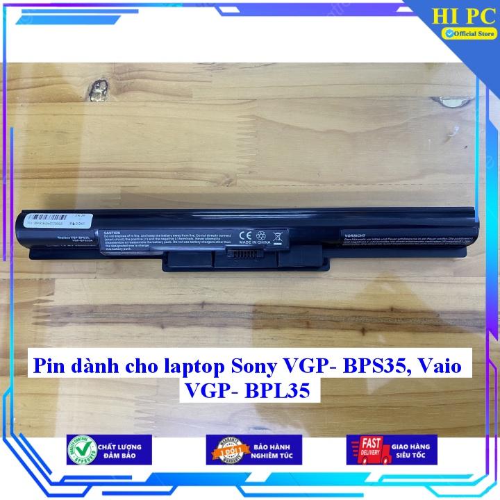 Pin dành cho laptop Sony VGP- BPS35 Vaio VGP- BPL35 - Hàng Nhập Khẩu
