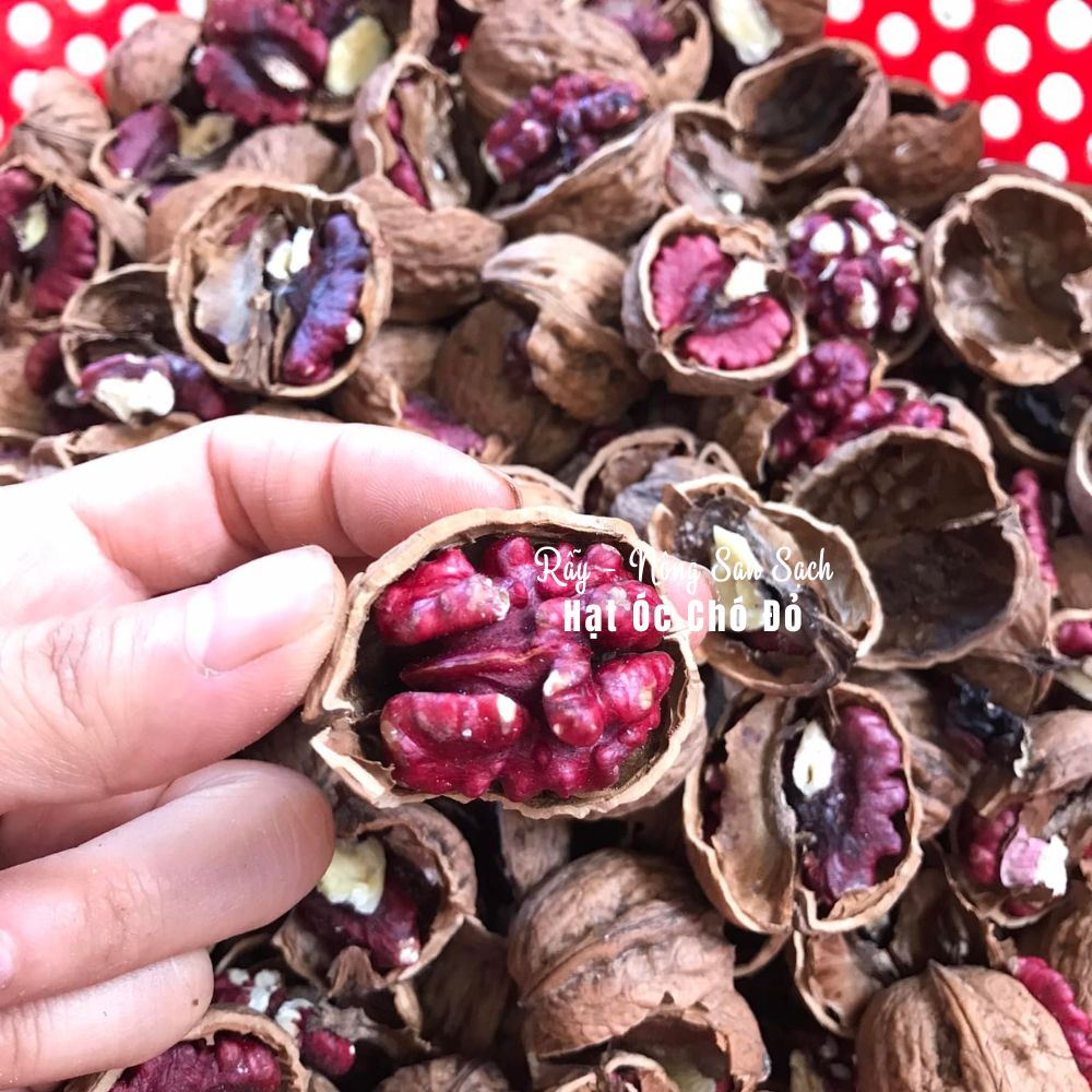 Hạt óc chó đỏ nhập khẩu Mỹ cao cấp, hạt dinh dưỡng ăn liền ăn kiêng ăn vặt an toàn
