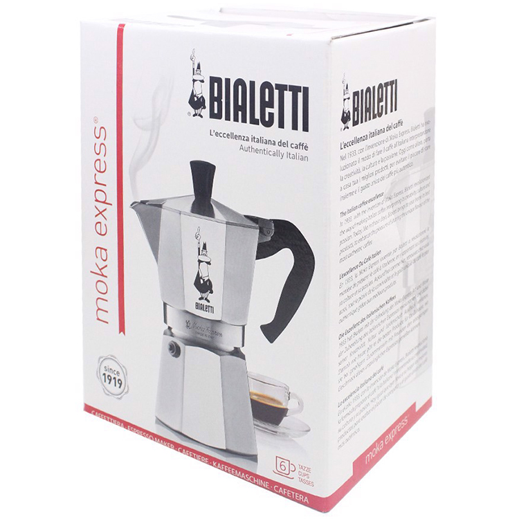 Bình Pha Cà Phê Bialetti - Moka 6 Cup 990001163/AP