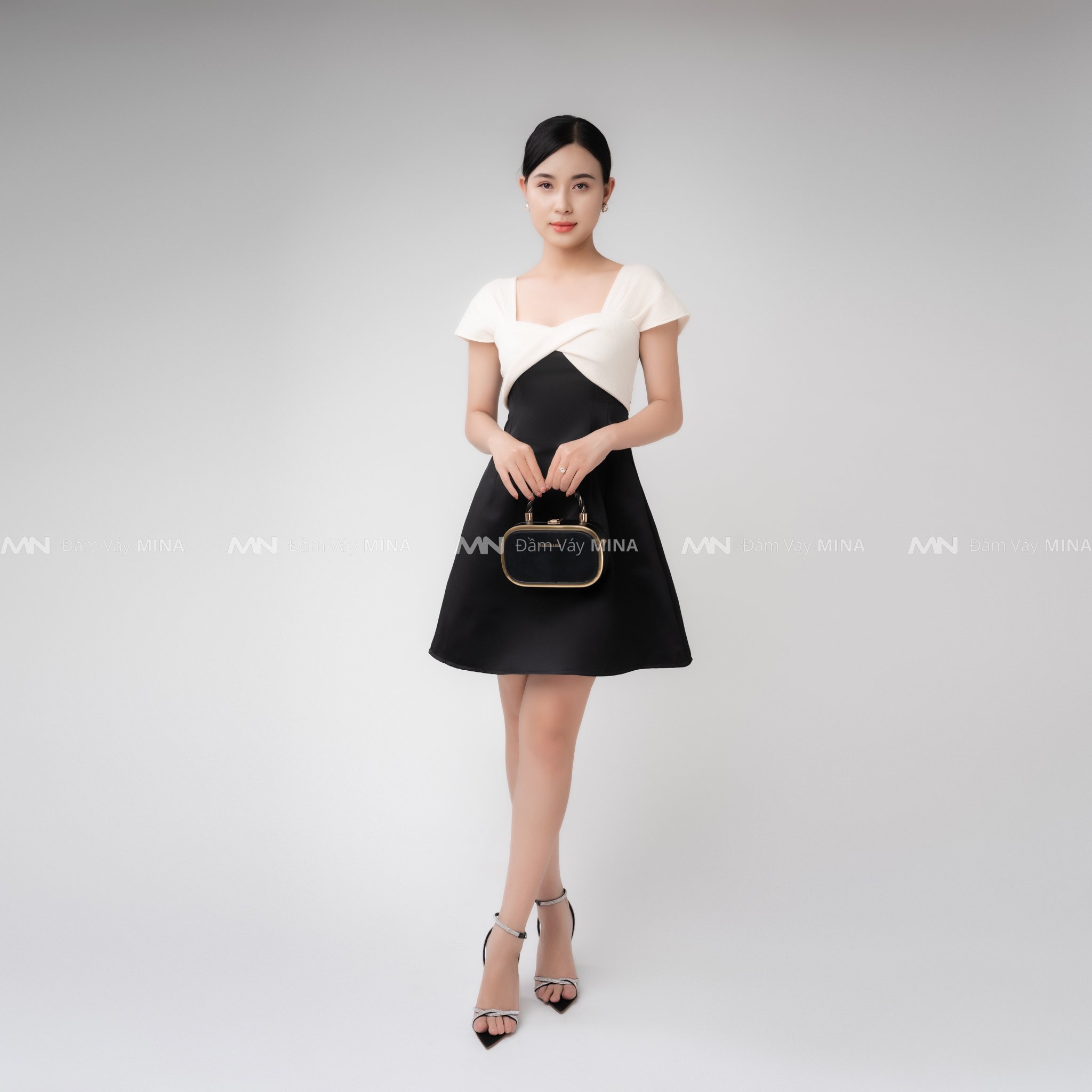 Đầm dự tiệc MINA dáng xòe sang trọng - MN187