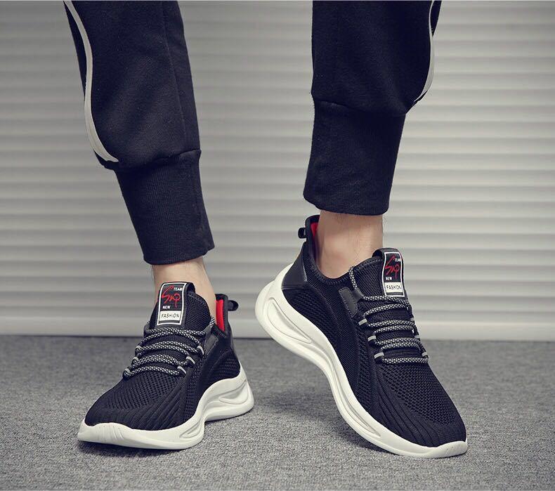 Giày Thể Thao Vải Nam Sneaker Sợi Dệt Cao Cấp Dáng Tăng Chiều Cao G160