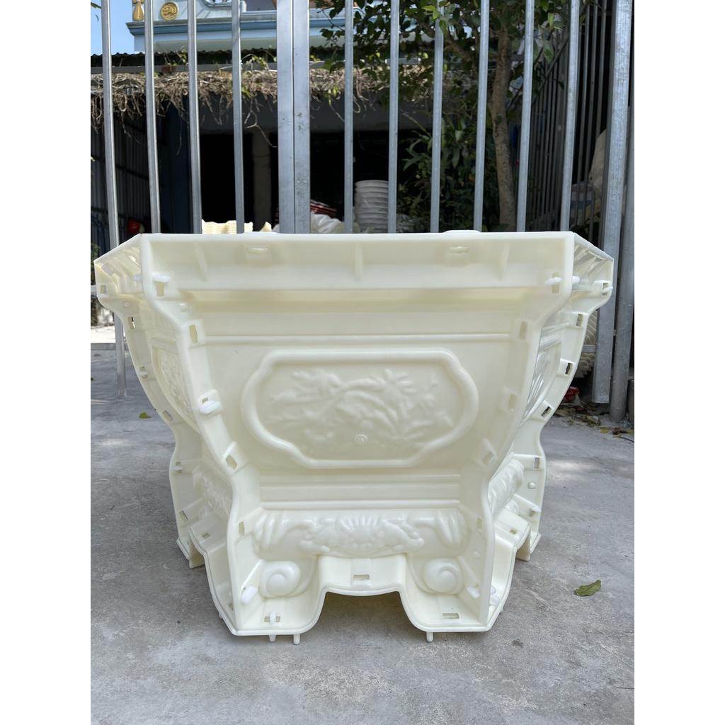 Khuôn Đúc Chậu Cảnh Lục Giác 68cm Chân Liền