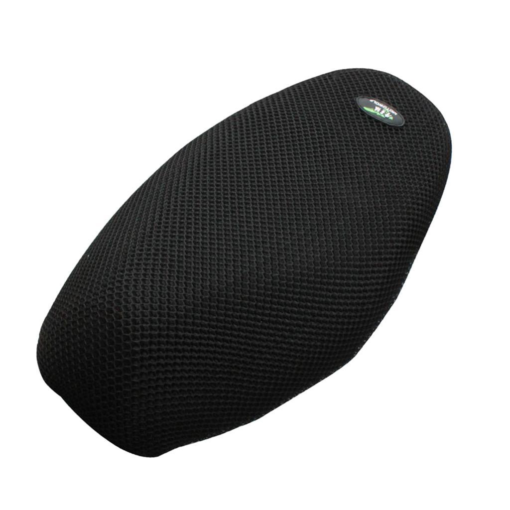 3D Motorcycle Electric Seat Cover Cooling Protector Durable - M