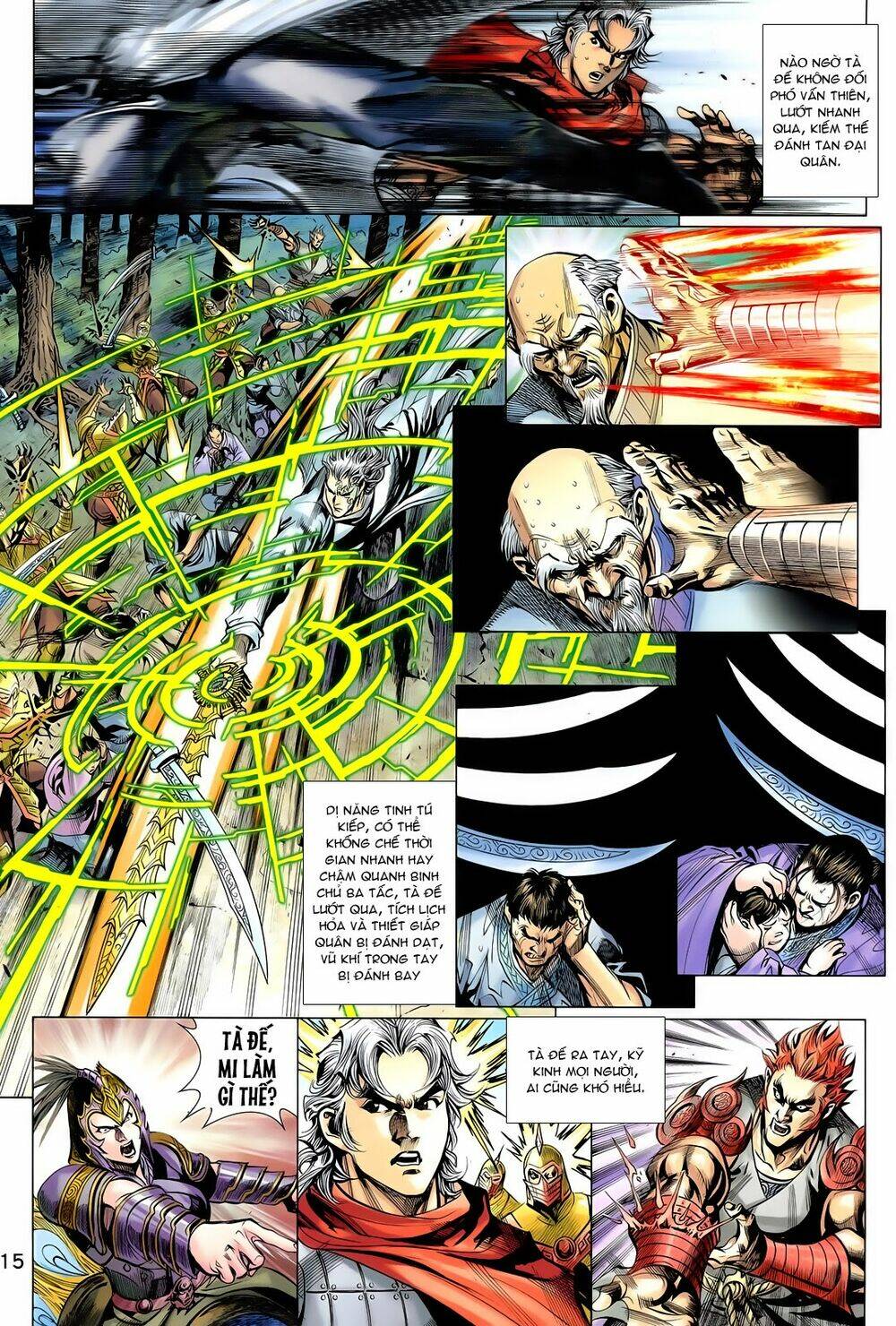 thần binh vấn thiên chapter 16 15