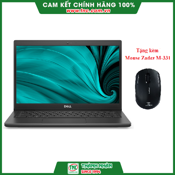 Laptop Dell Latitude 3420 L3420I5SSDF512B (Đen) - Tặng kèm chuột Zadez M-331 - Hàng chính hãng