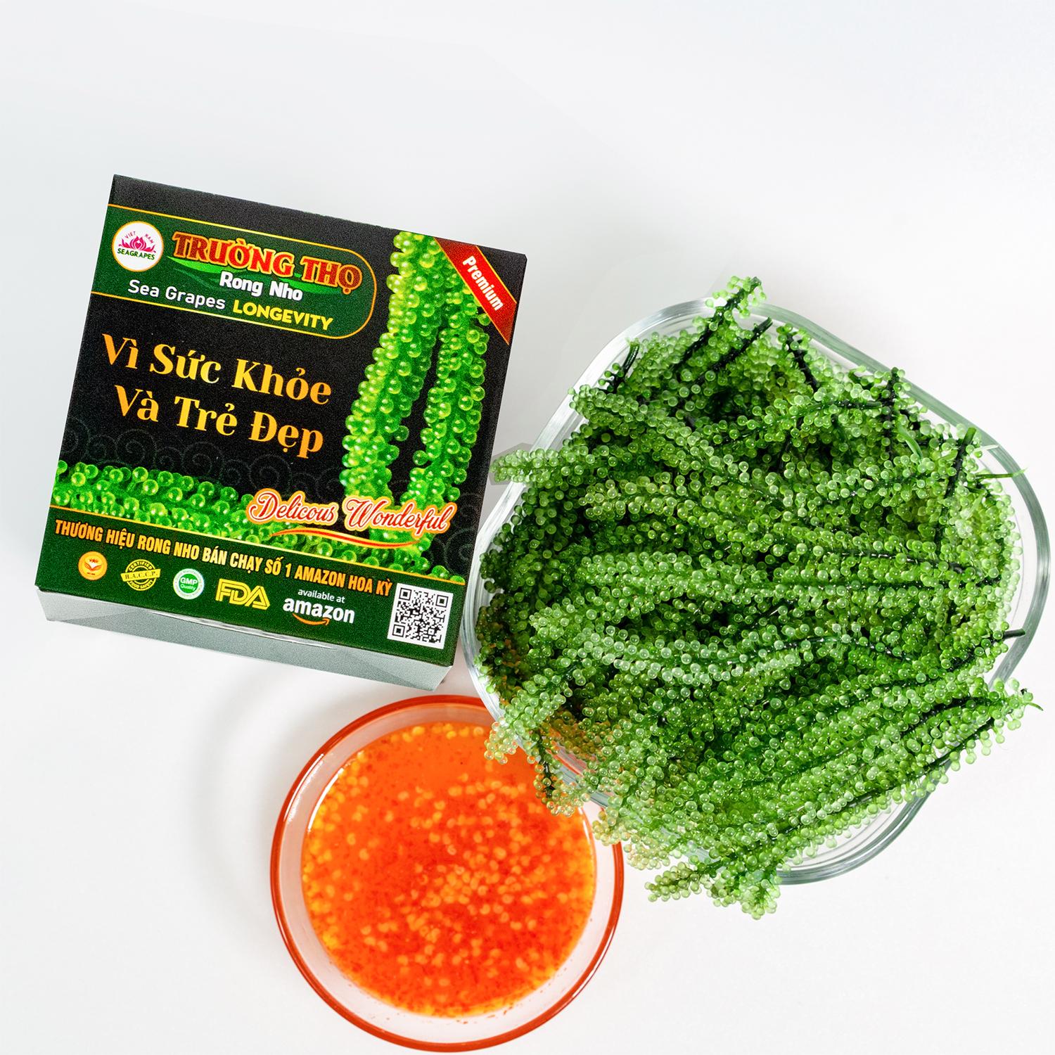 Rong Nho Trường Thọ - Số 1 Amazon Hoa Kỳ - Hộp 40g