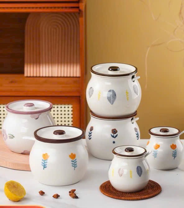 Âu đựng mỡ kèm thìa thương hiệu Gosu sang trọng