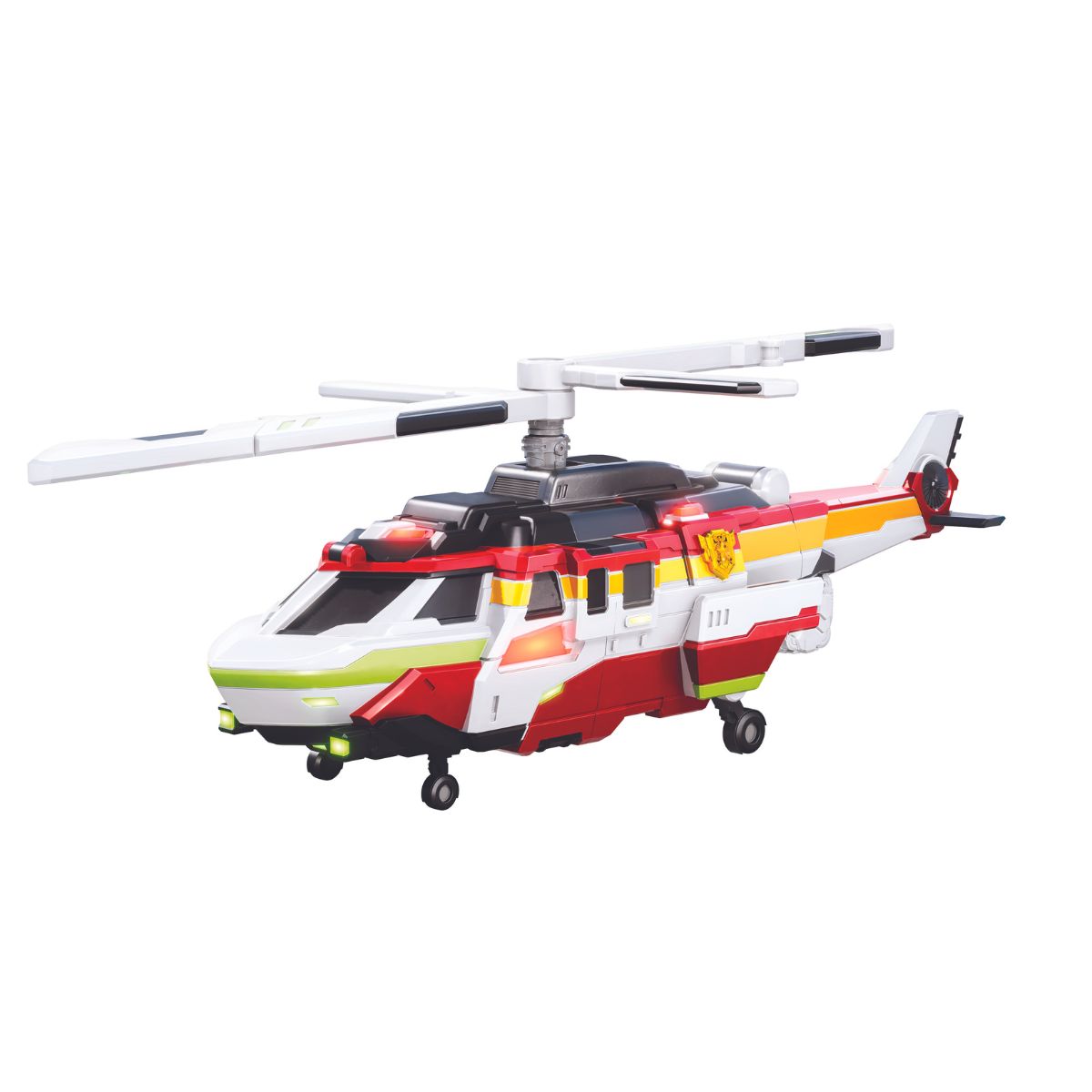 Đồ Chơi Robot Đại Tướng Justice Titan Biến Hình 5 Phương Tiện Cứu Hộ Miniforce 505012