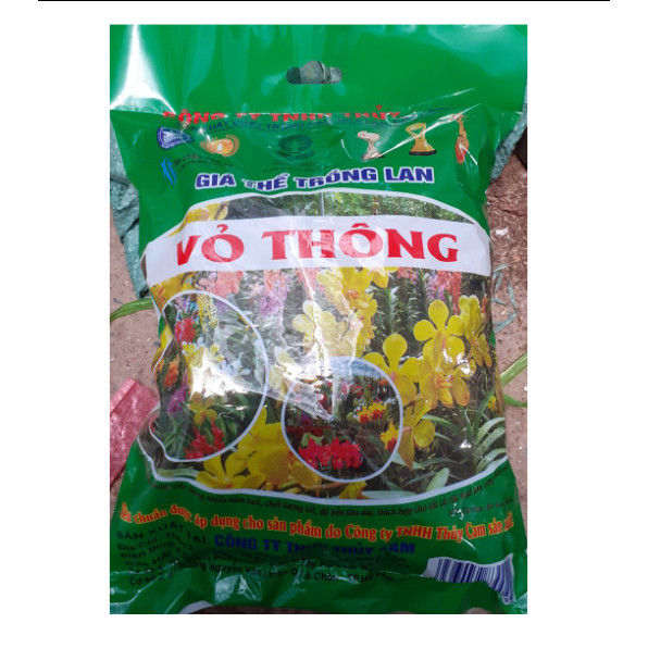 VỎ THÔNG ĐÓNG GÓI CAO CẤP, GIÁ THỂ TRỒNG PHONG LAN