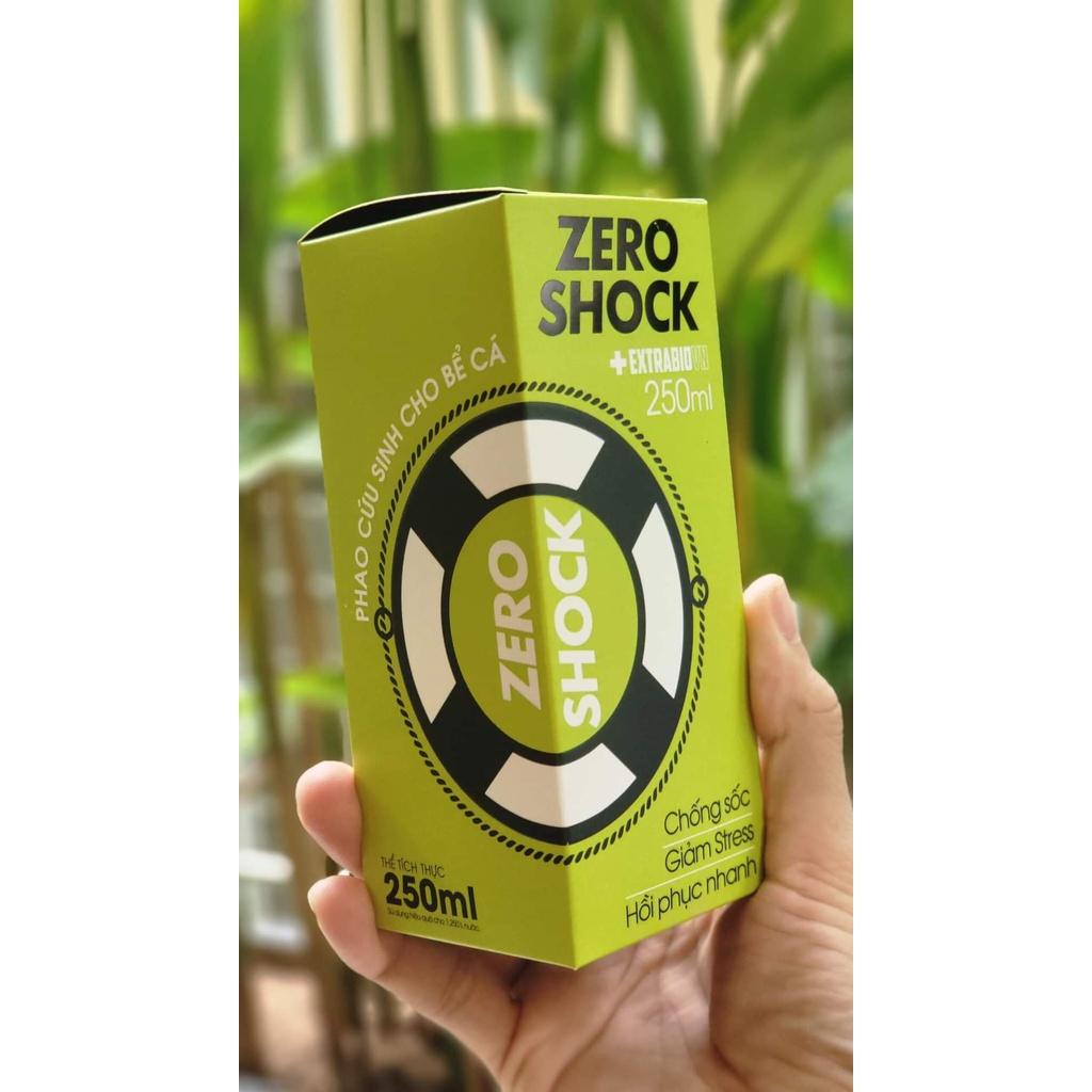 ExtraBio Zero Shock - Chống Sốc, Giảm Stress, khử clo và kim loại nặng, Phục Hồi Nhanh Cho Cá Cảnh, Tép Cảnh-shopleo