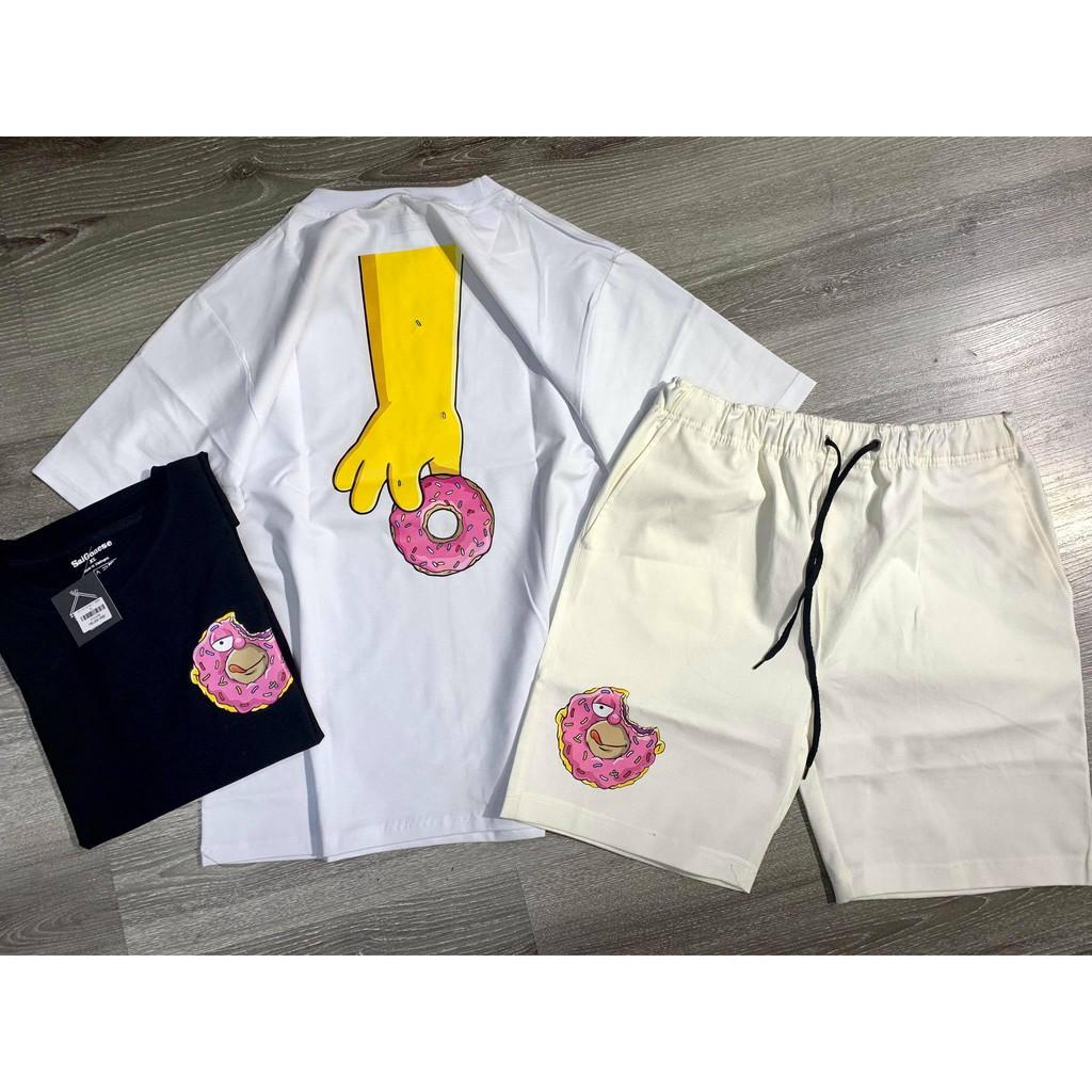 Quần short kaki nam nữ Donut SGES Unisex cá tính cực chất