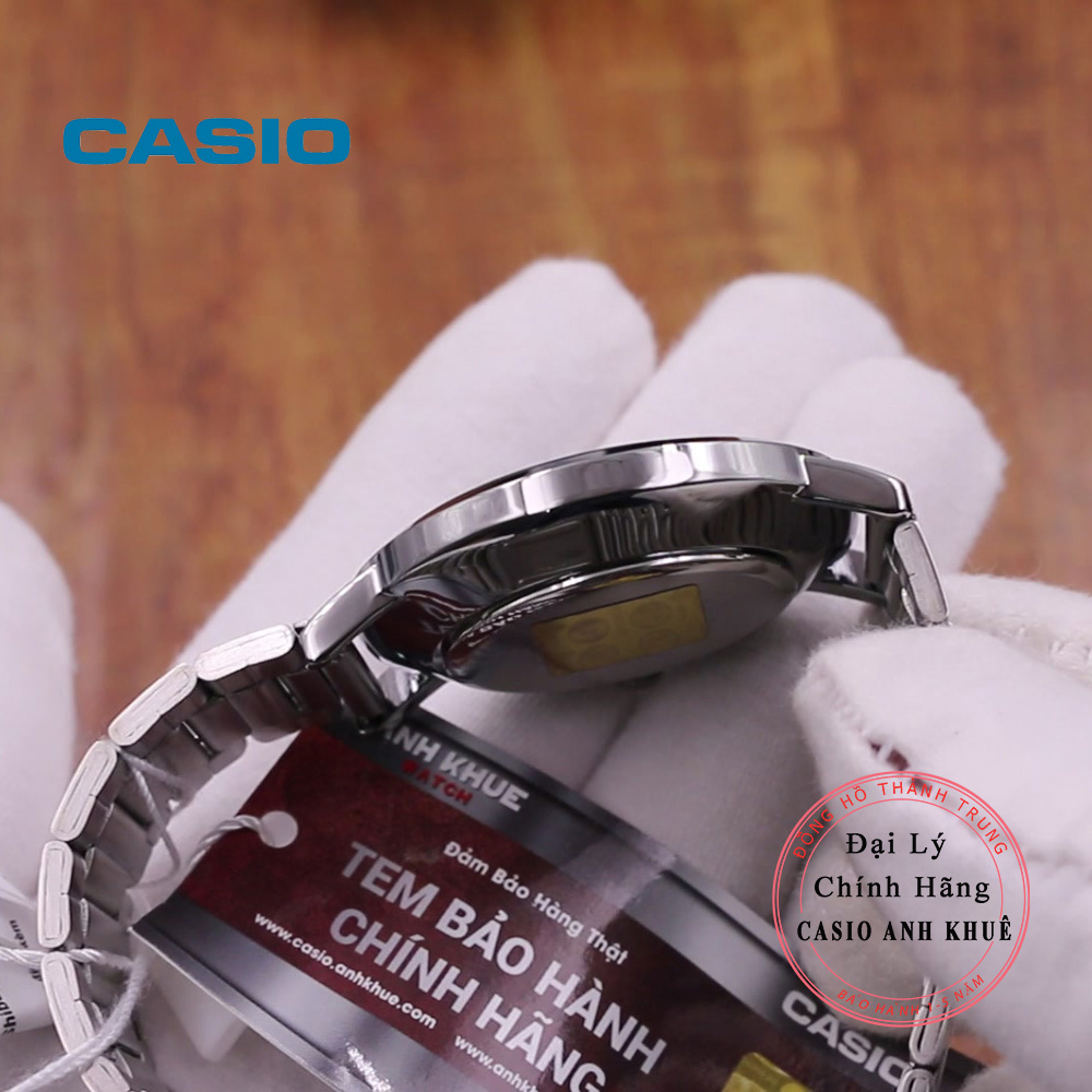 Đồng hồ Casio nam dây thép MTP-VT01D-1BUDF