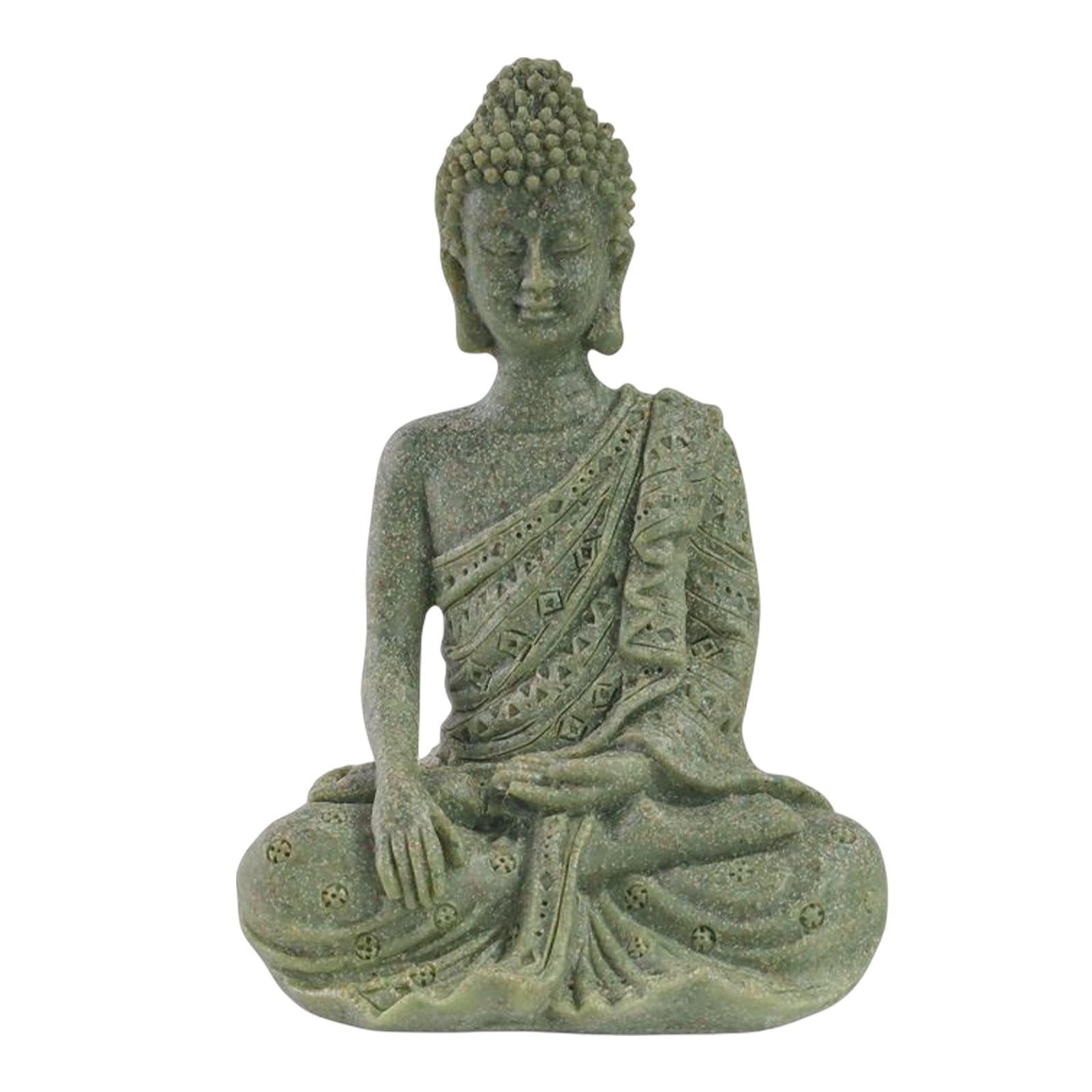 Resin Buddha Statue Buddha Sculpture Gift Buddha Figurine for Desktop Office