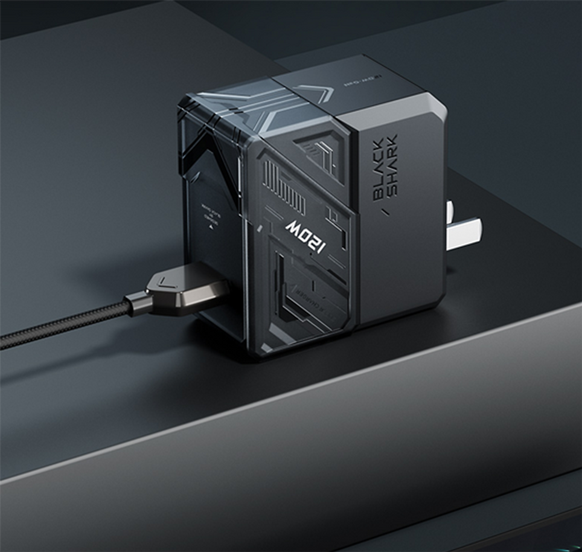 Bộ Củ Cáp Sạc Nhanh GaN Black Shark Starflow 120W