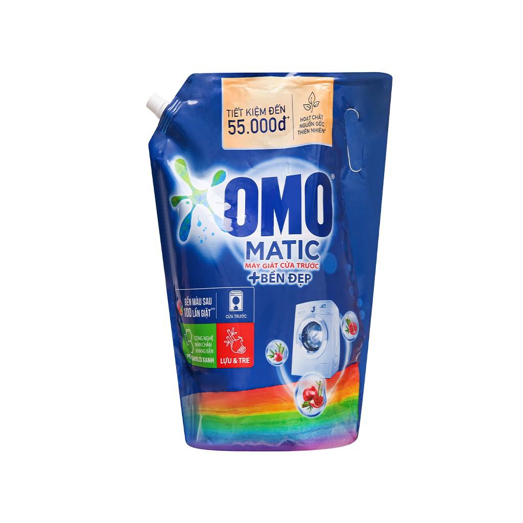 Túi Nước Giặt OMO, Nước Xả COMFORT Giặt Máy Tinh Dầu Thơm, Giặt Tay Dịu Nhẹ Cho Da - Hàng Cty UNILEVER