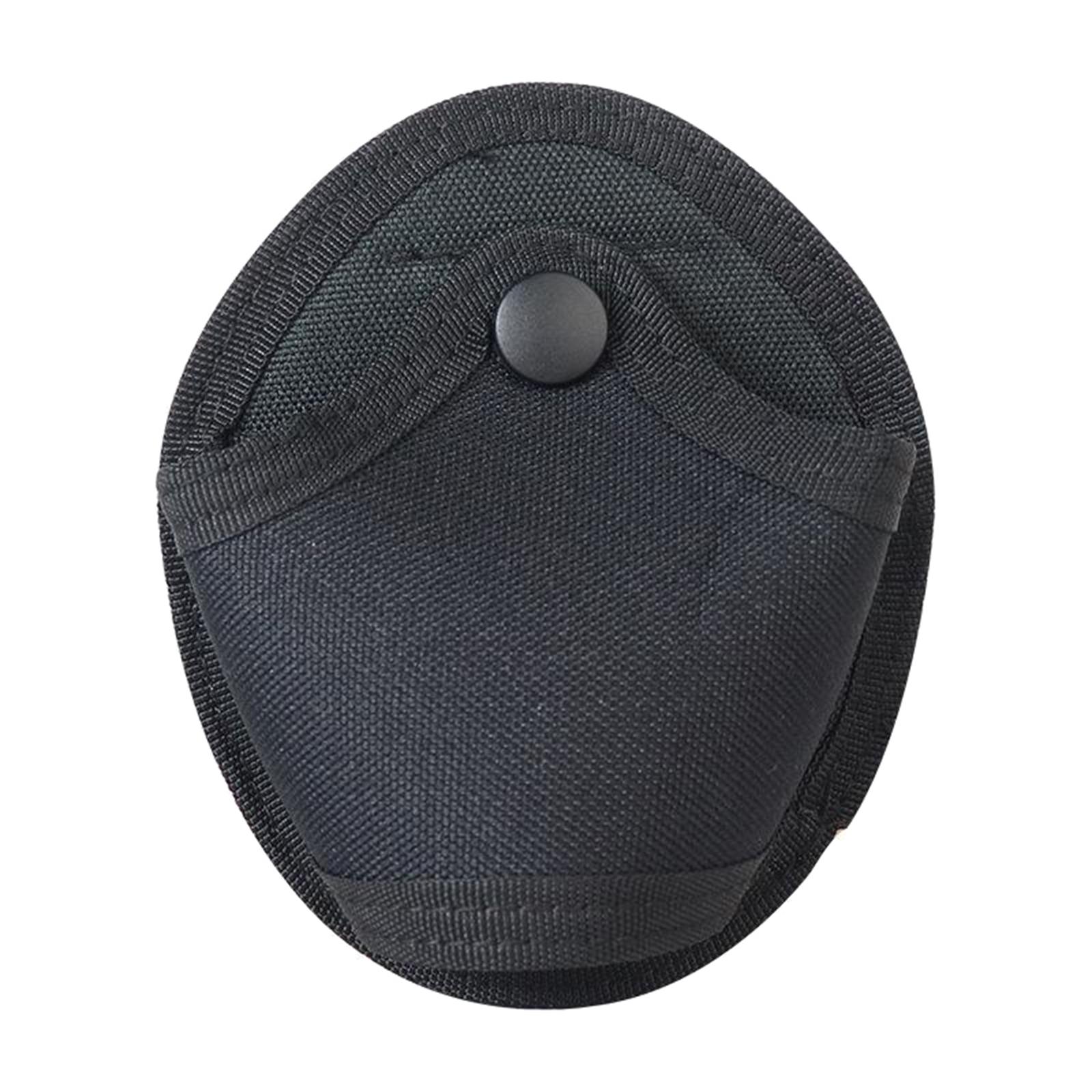 Black Laptop Handcuffs Fanny Pack Utility Case Bag Holder