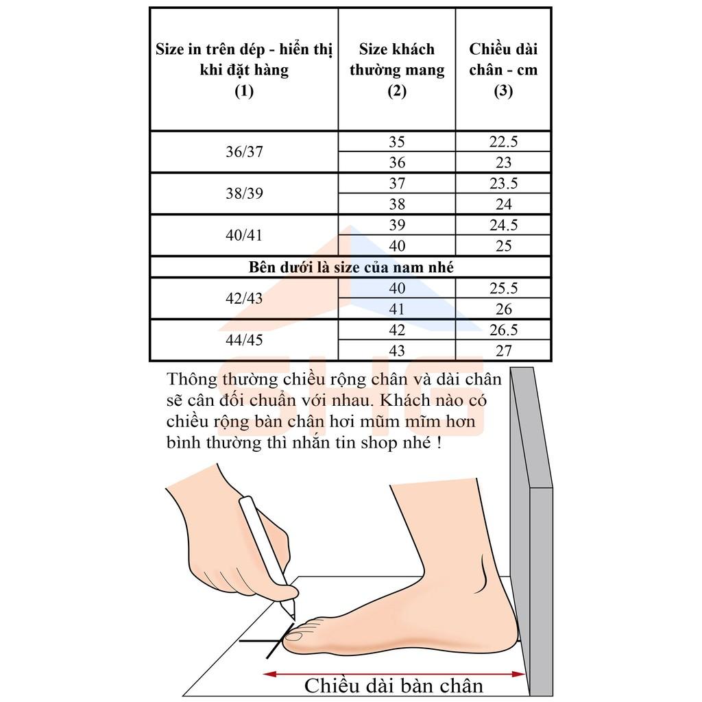 (BUU DINH) DÉP CAO SU NGUYÊN KHỐI CHỐNG TRƯỢT CAO CẤP, ĐI VÀO CỰC ÊM CHÂN, MÃ TH002