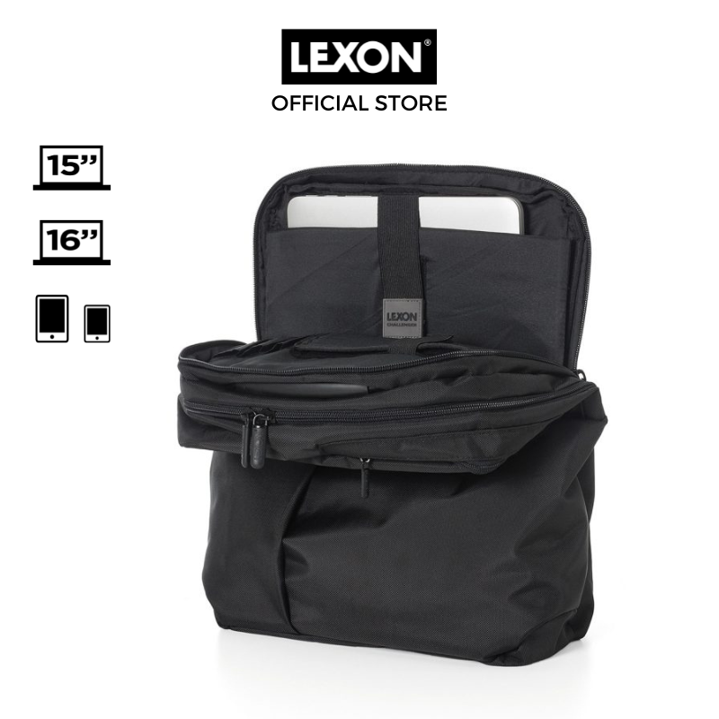 Ba lô đựng laptop LEXON 2 ngăn size 16inch - CHALLENGER BACKPACK - Hàng chính hãng