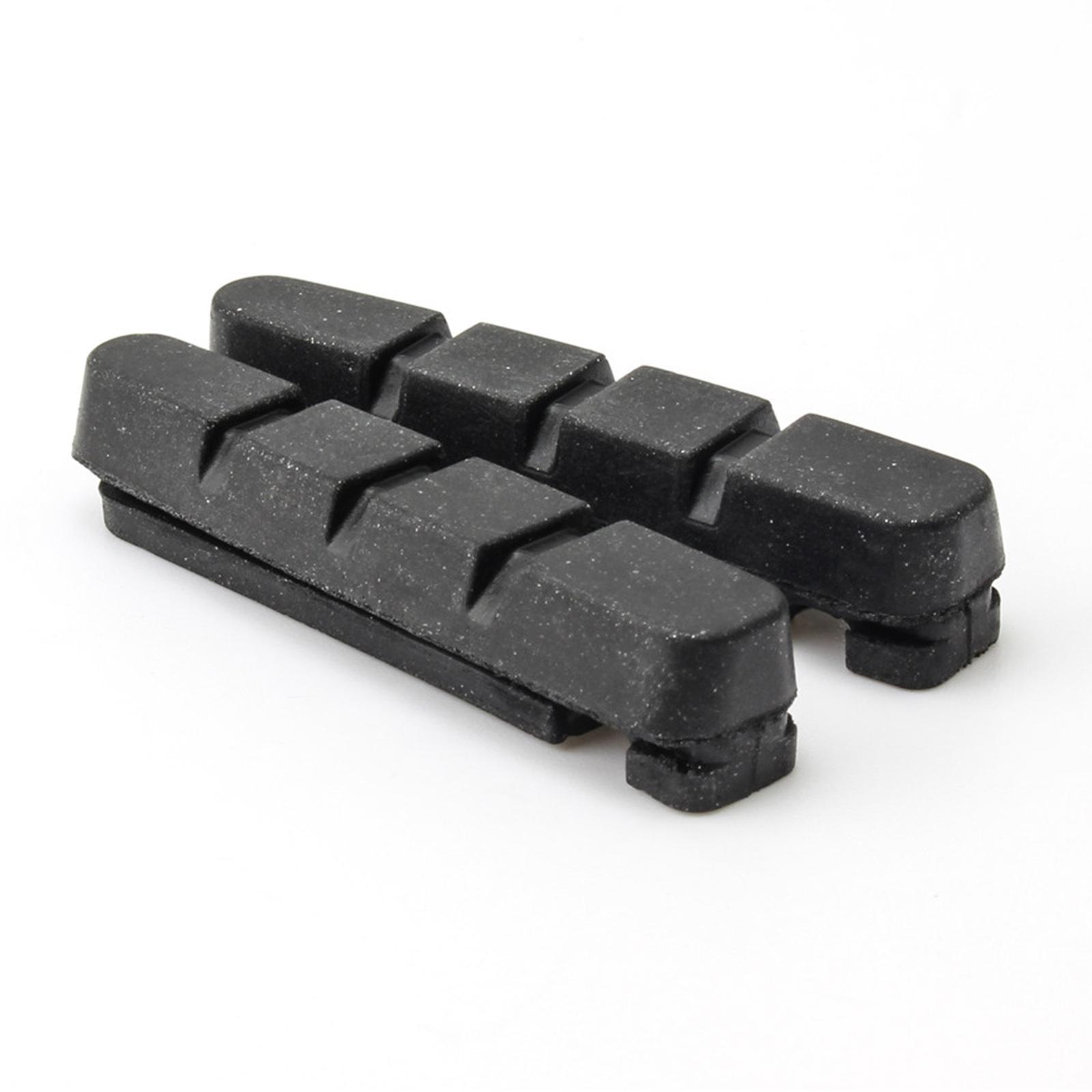 1 Pair V Bike Brake Pads Blocks, Road Mountain Bicycle V-Brake Blocks Shoes Road Bike Mountain Bike Bicycle Brake Pads for Shimano C Clamp