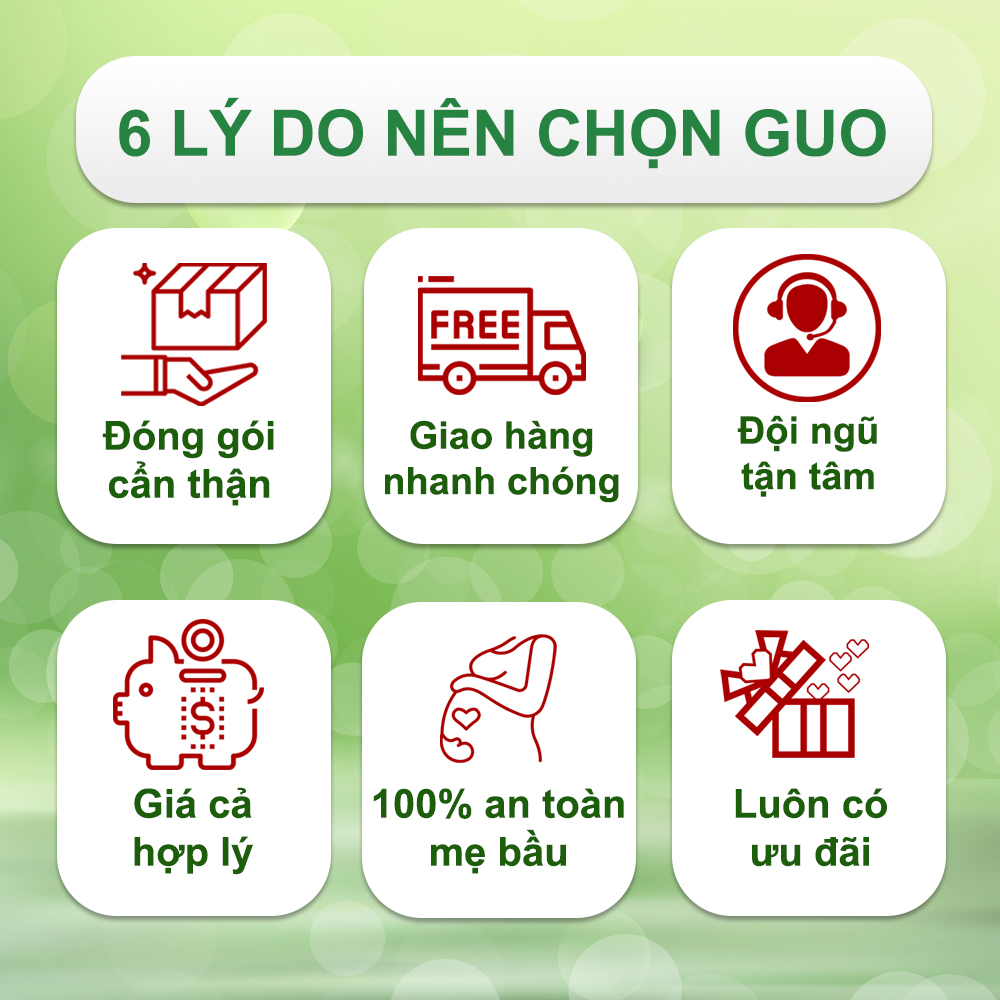 Bộ Sạch Mụn Detox GUO 4 sản phẩm Thanh Lọc Ngừa Mụn