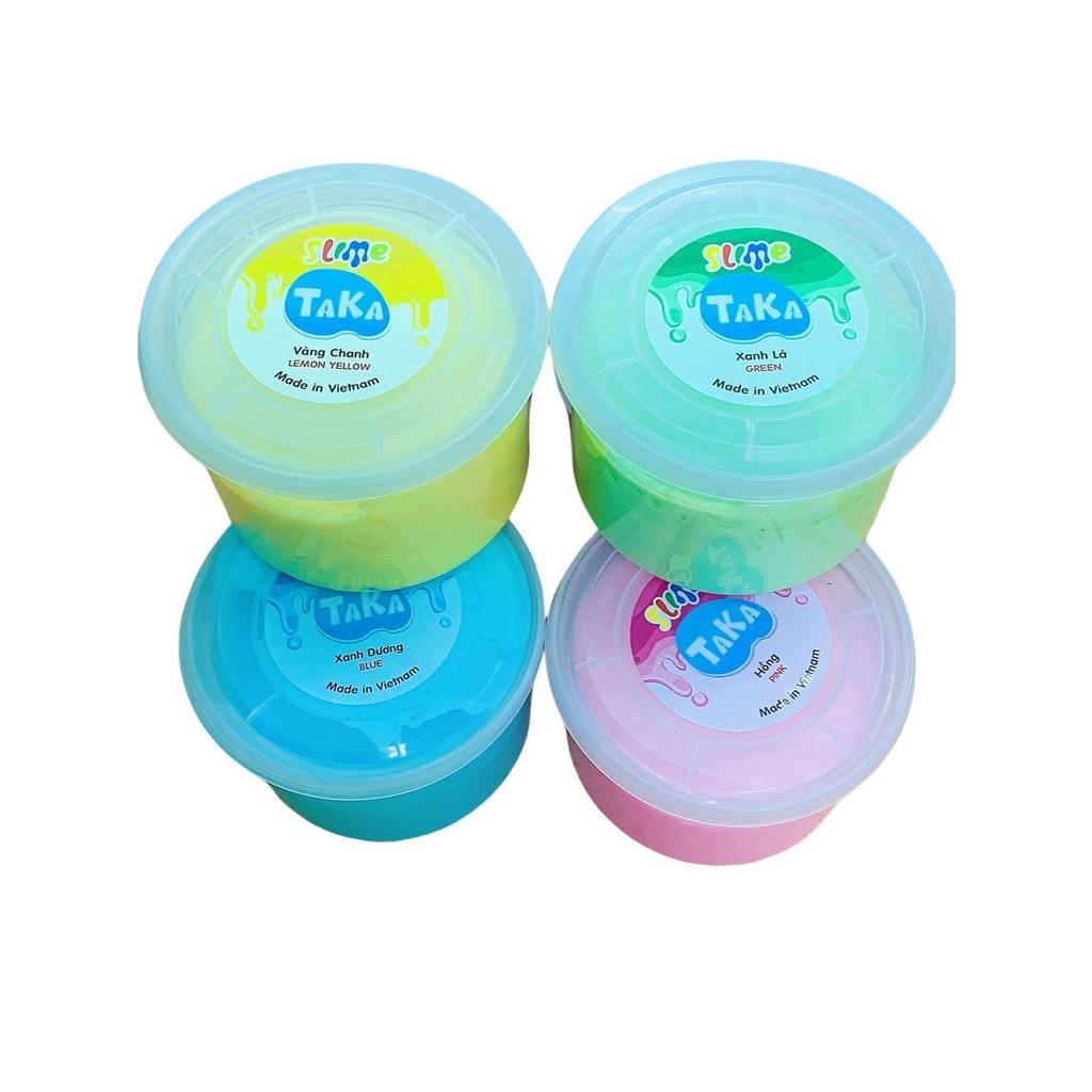 Slam Slime Basic set 6 hũ siêu to cực đại HÀNG VIỆT NAM giúp bé giảm căng thẳng mệt mỏi trong cuộc sống và học tập BAS-6