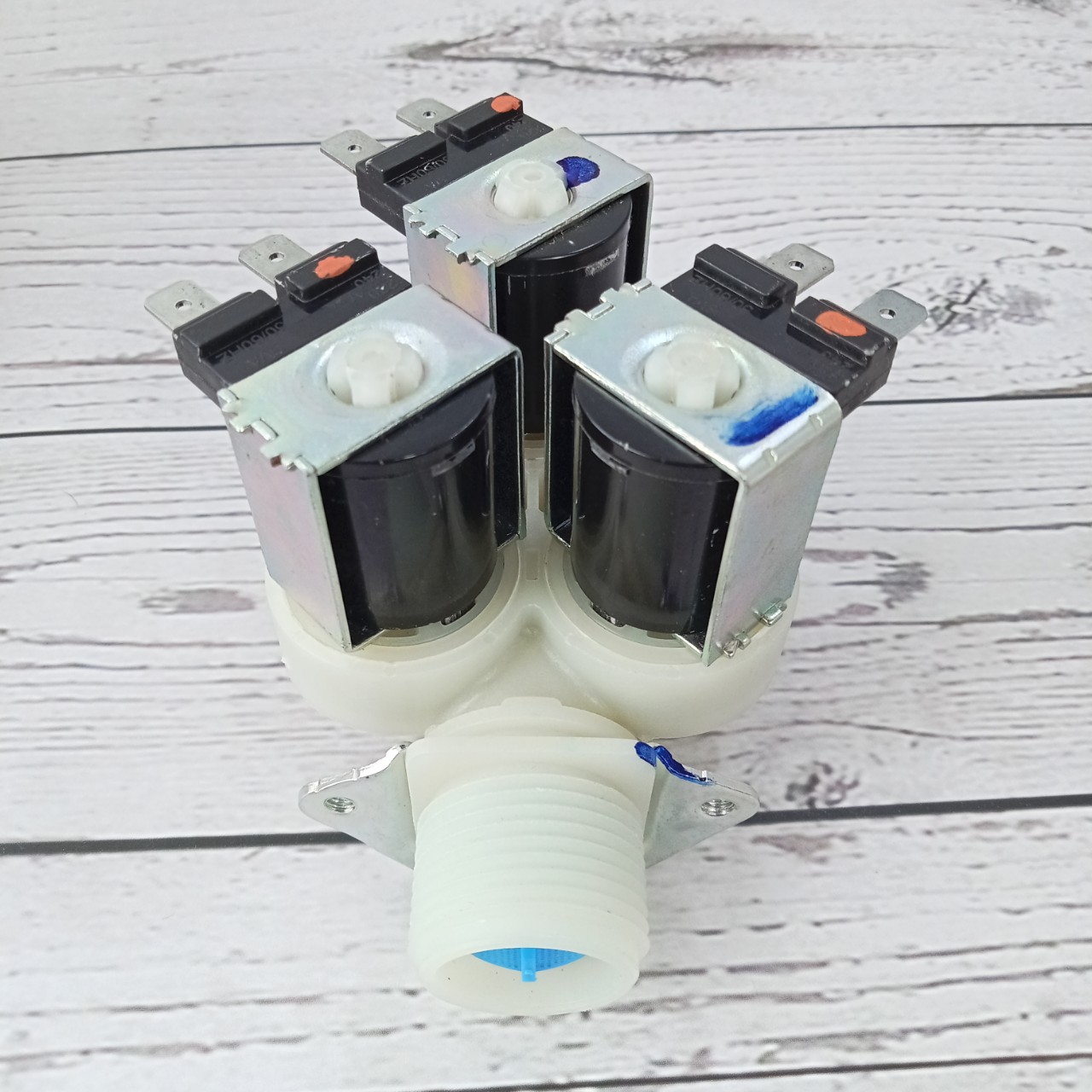 Van cấp nước máy giặt cho LG, ELECTROLUX 220V 3 cổng hàng hãng