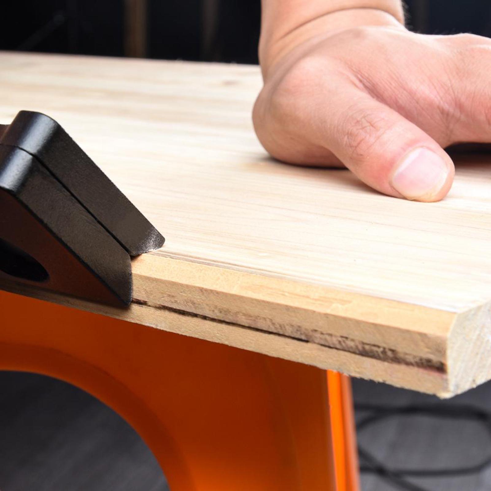 2pcs Wood Planer Carpenter Woodworking Hand Tool Edge Polishing Chamfer Plane