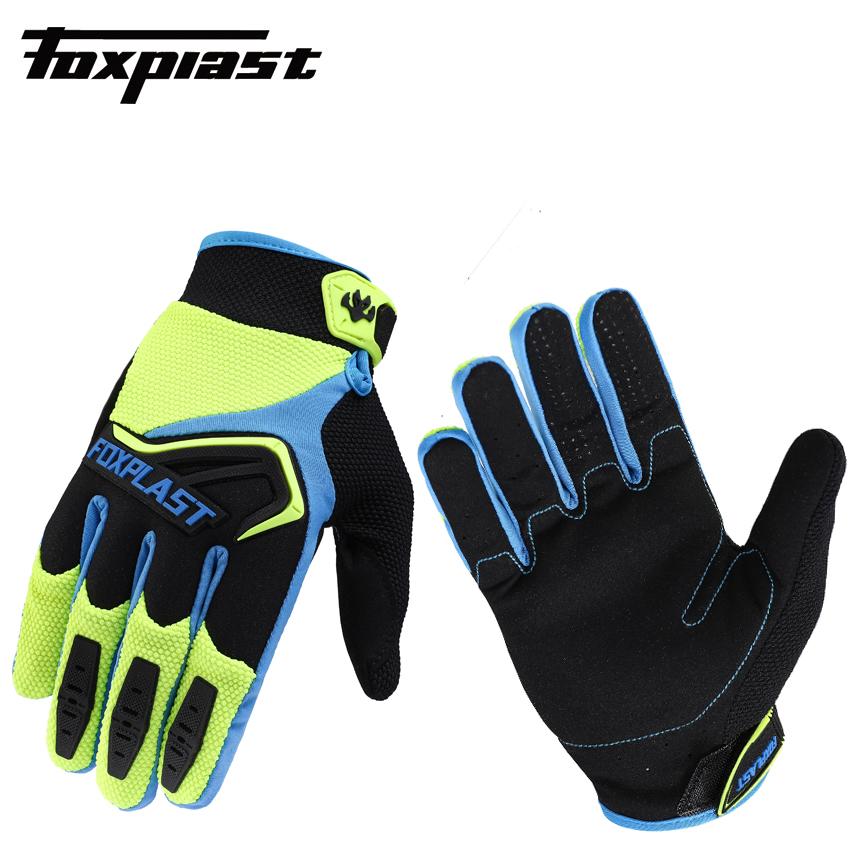 2021 FOXPLAST Thoáng Khí Nam, Nữ Găng Tay Xe Đạp Tất Cả Các Ngón Tay Thể Thao Đi Xe Đạp Xe Máy Motocross Racing Găng Tay Xe Đạp