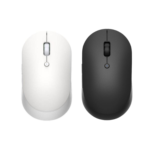 Chuột Không Dây Xiaomi Mi Dual Mode Wireless Mouse Silent Edition - Hàng Chính Hãng - Đen