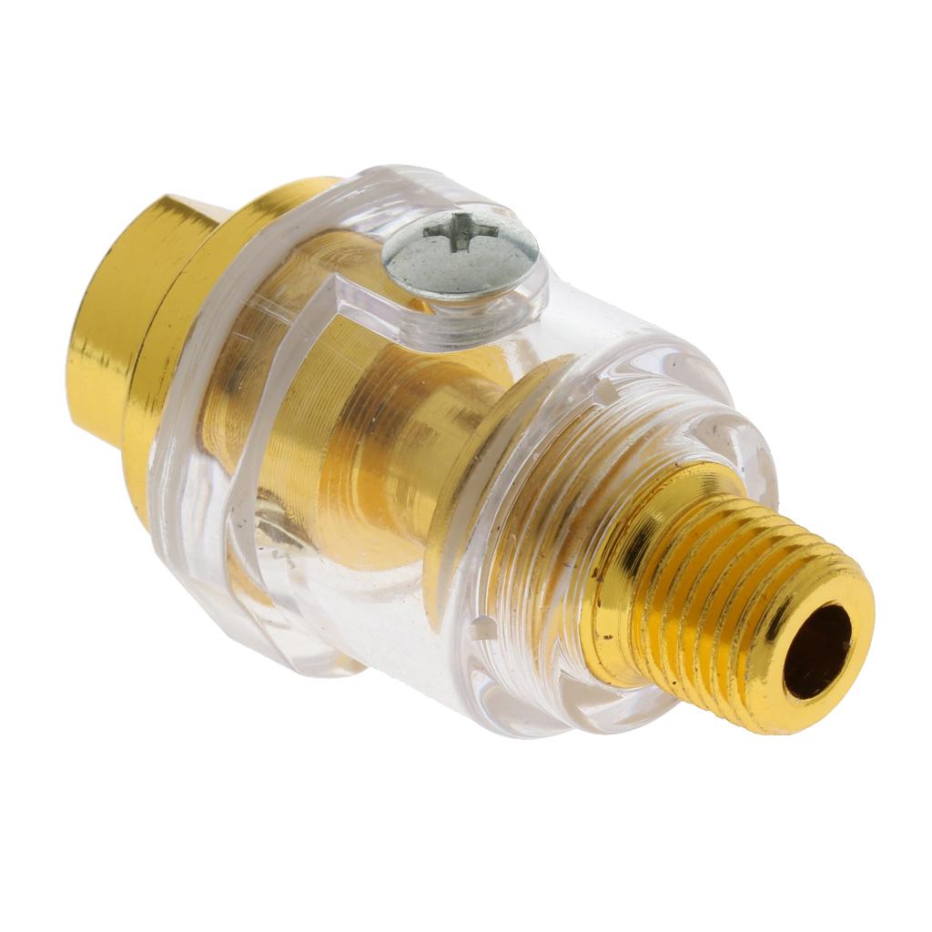Đồng Mini Phù Oiler Lubricator Cho Khí Nén Công Cụ Không Khí 1/4