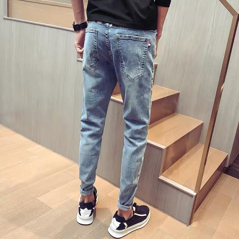 Quần Jean Nam - Quần Bò Nam co dãn ôm form tôn dáng chuẩn, quần jean thời trang cao cấp nam Muradfashion mẫu NT512