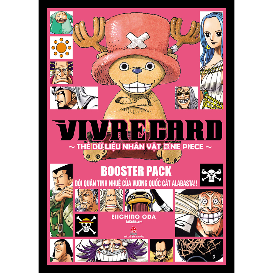 Vivre Card - Thẻ Dữ Liệu Nhân Vật One Piece Booster Pack - Đội Quân Tinh Nhuệ Của Vương Quốc Cát Alabasta!!