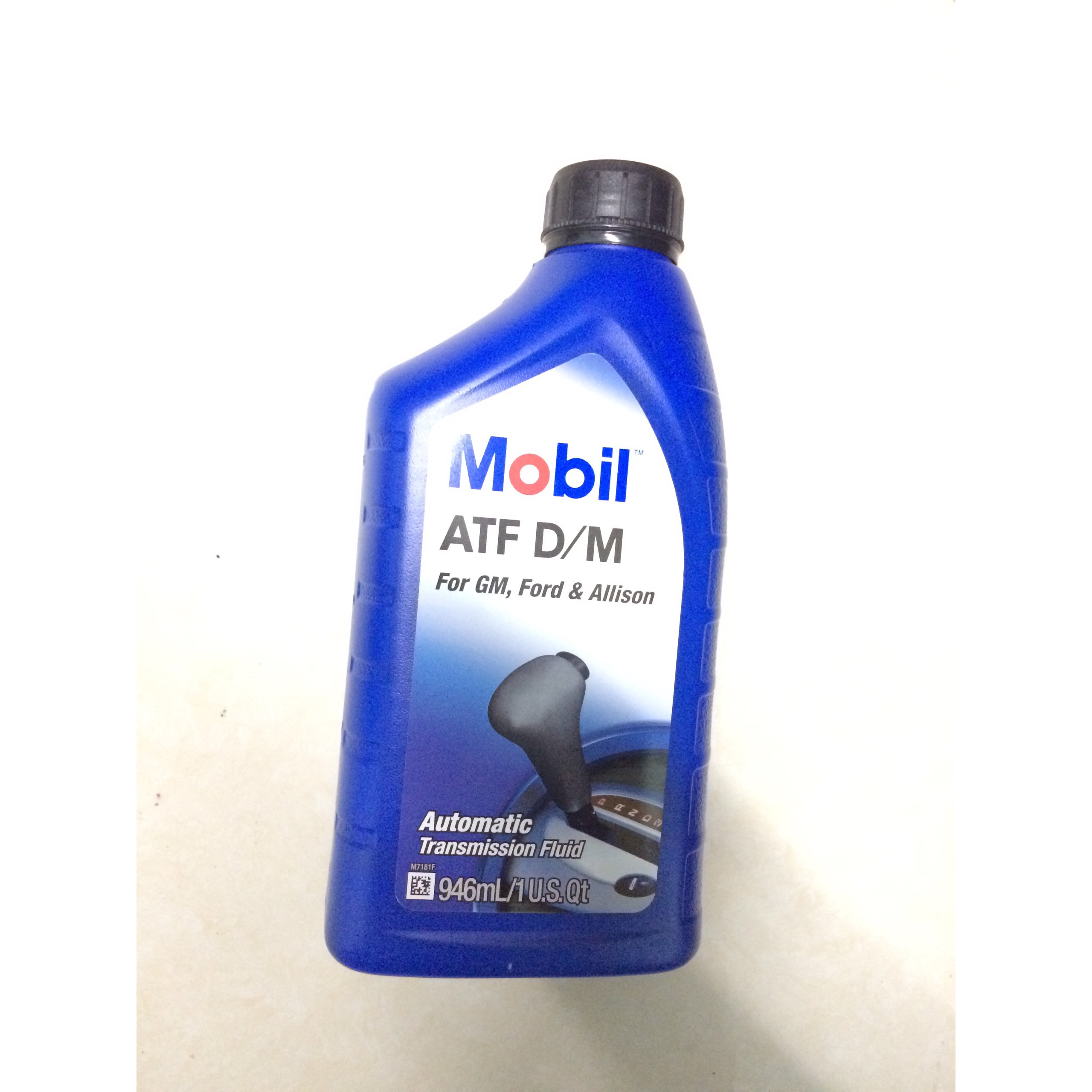 Dầu hộp số tự động ATF D/M 946ml - Dầu nhớt Mobil nhập khẩu từ Mỹ 946ml