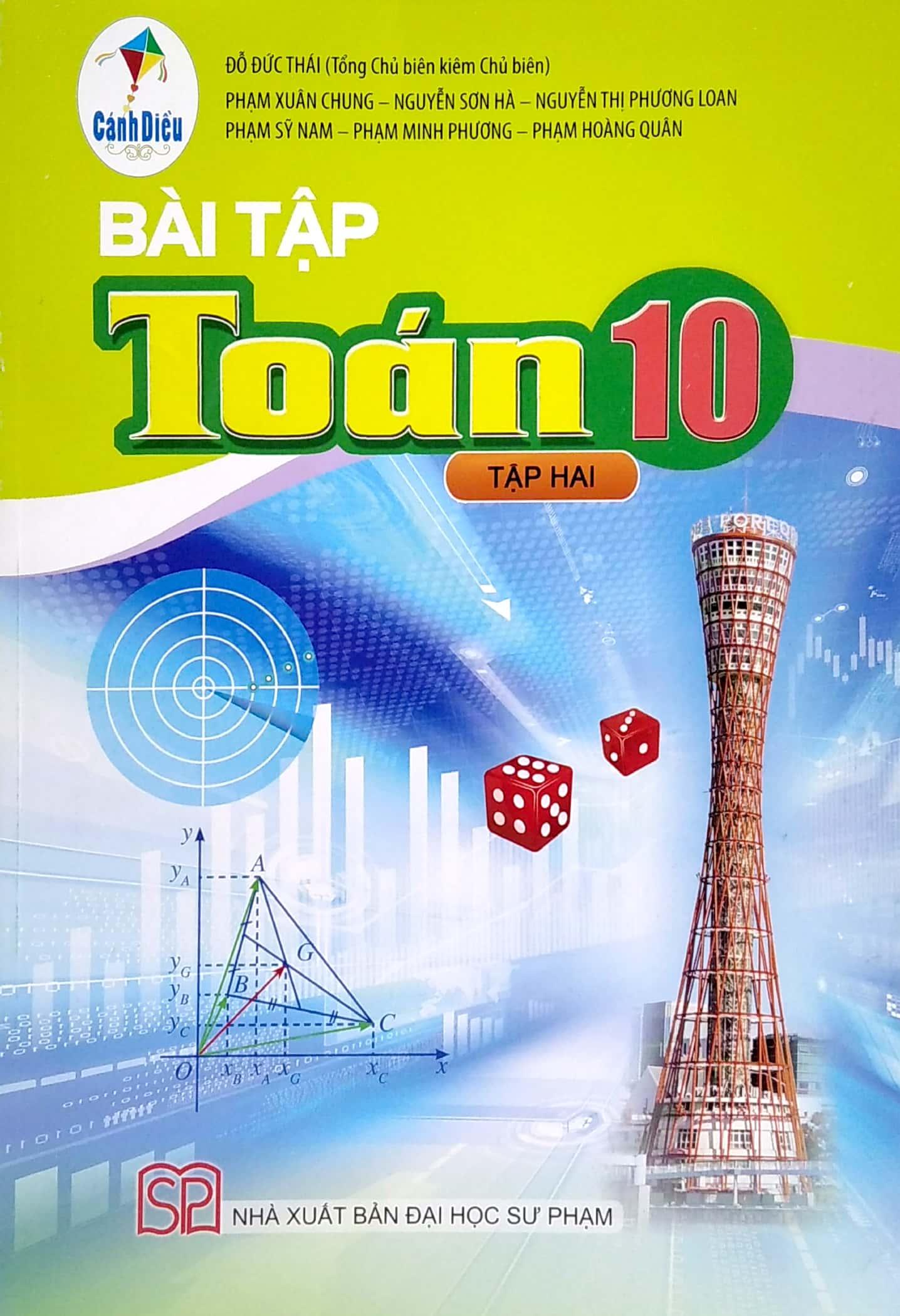 Bài Tập Toán 10/2 (Cánh Diều) (2022)