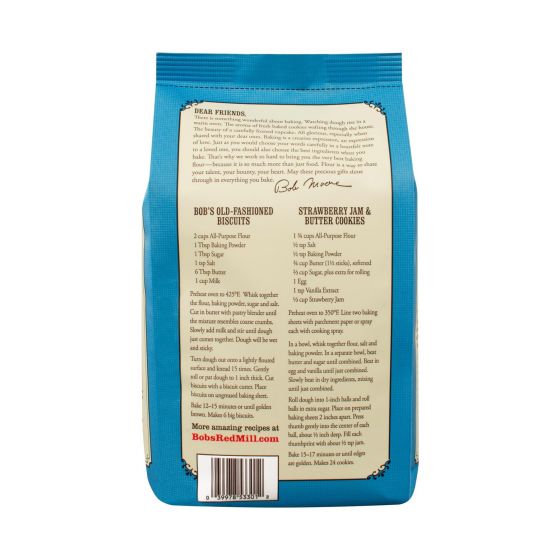 Bột Mì Đa Dụng Không Tẩy Bob's Red Mill Unbleached All Purpose flour 2.27kg