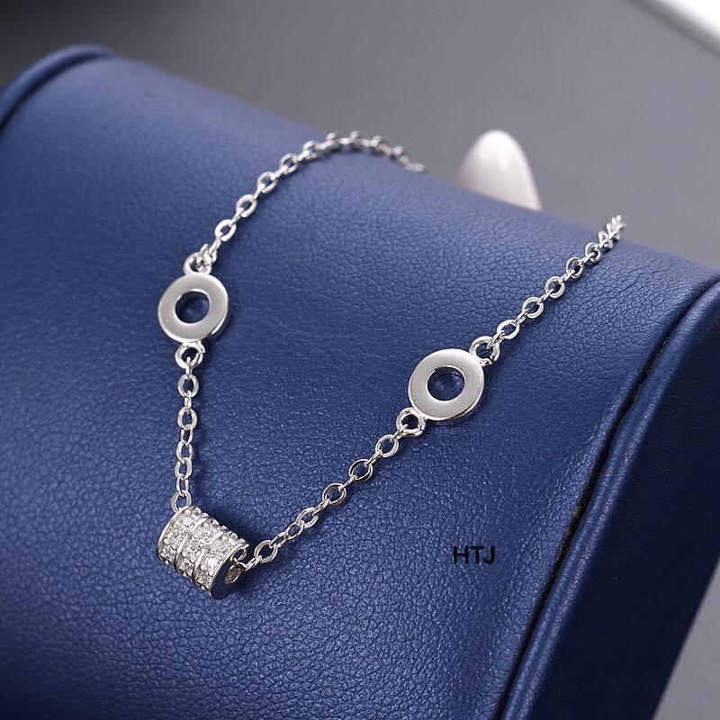 Lắc tay bạc nữ CỰC ĐẸP vòng bạc nữ thiết kế đơn giản kiểu dáng mới đẹp,vòng tay bạc đơn giản nhẹ nhàng