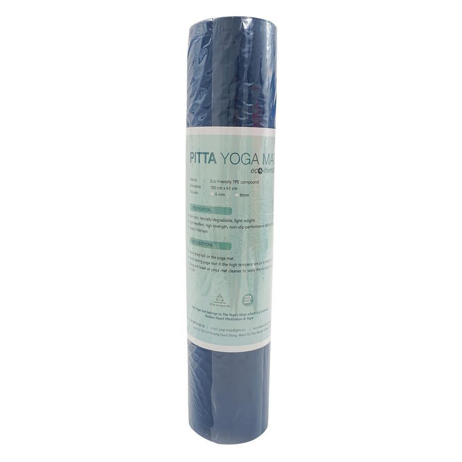 Thảm Yoga Pitta (Eco-Friendly) - 1 Lớp 8mm