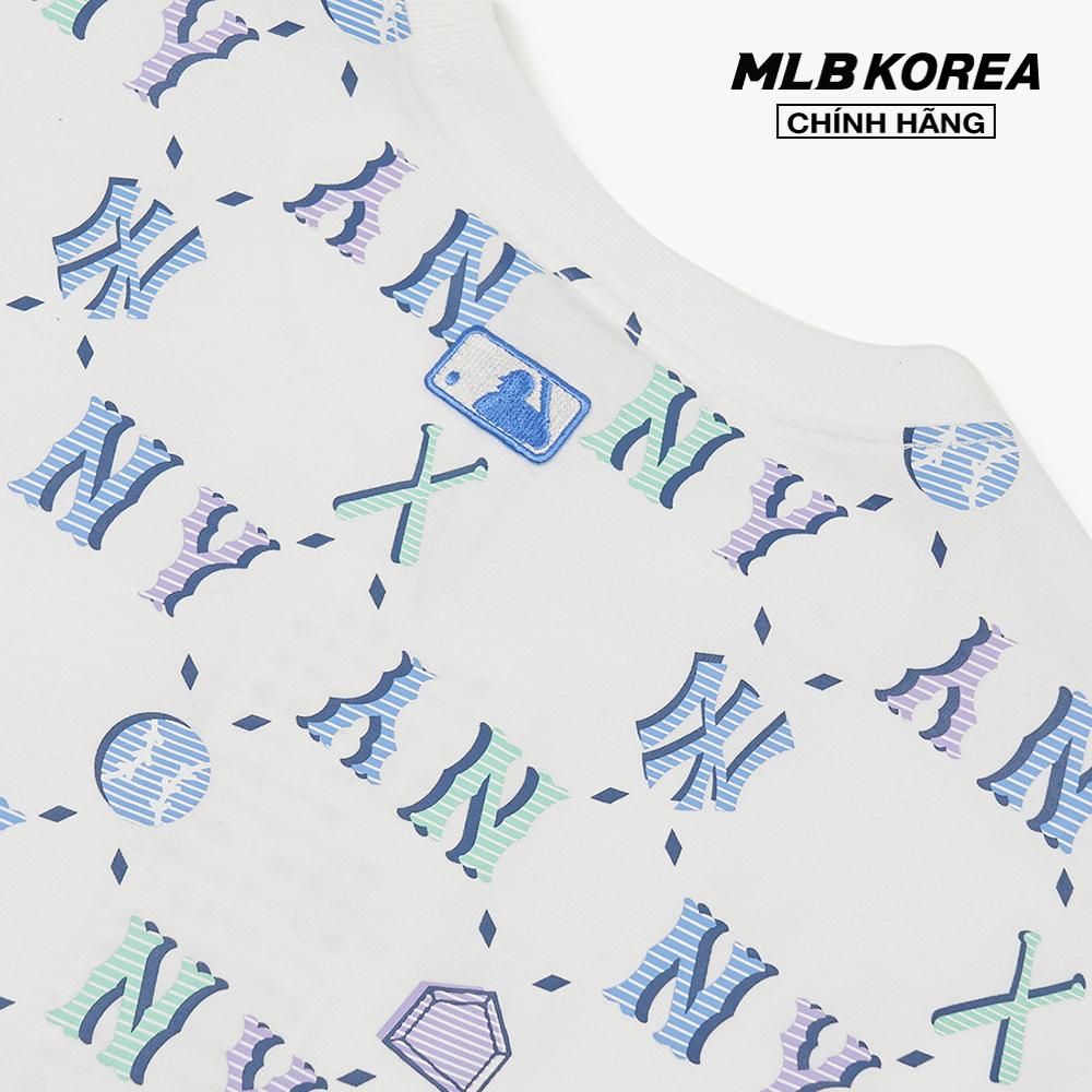 MLB - Áo thun cổ tròn ngắn tay Summer Color Monogram 3ATSM5023