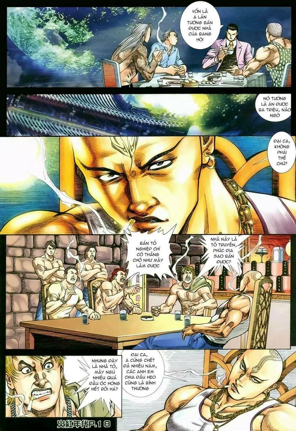 hỏa hồng niên đại hắc cốt đường chapter 138 14