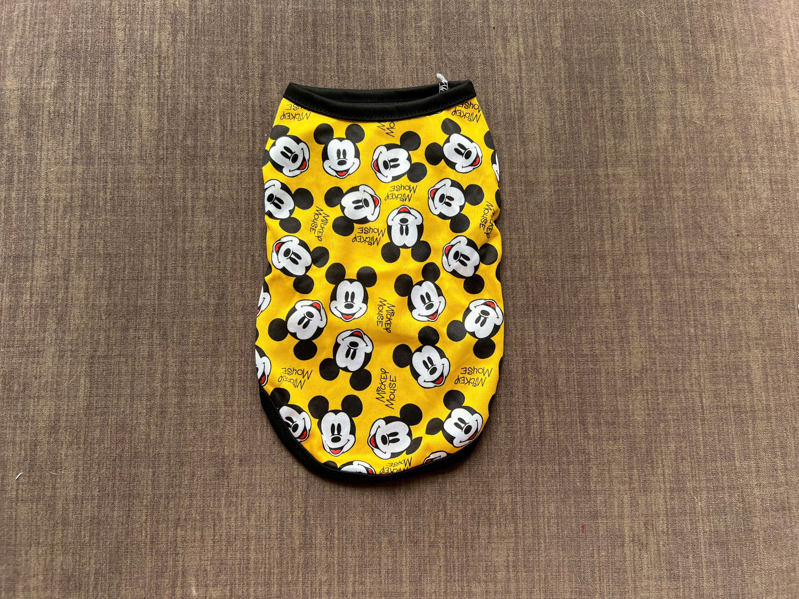 ÁO THUN BA LỖ  THÔNG HƠI SIÊU CUTE MICKEY TỪ 1-5KG DÀNH CHO THÚ CƯNG CHÓ MÈO