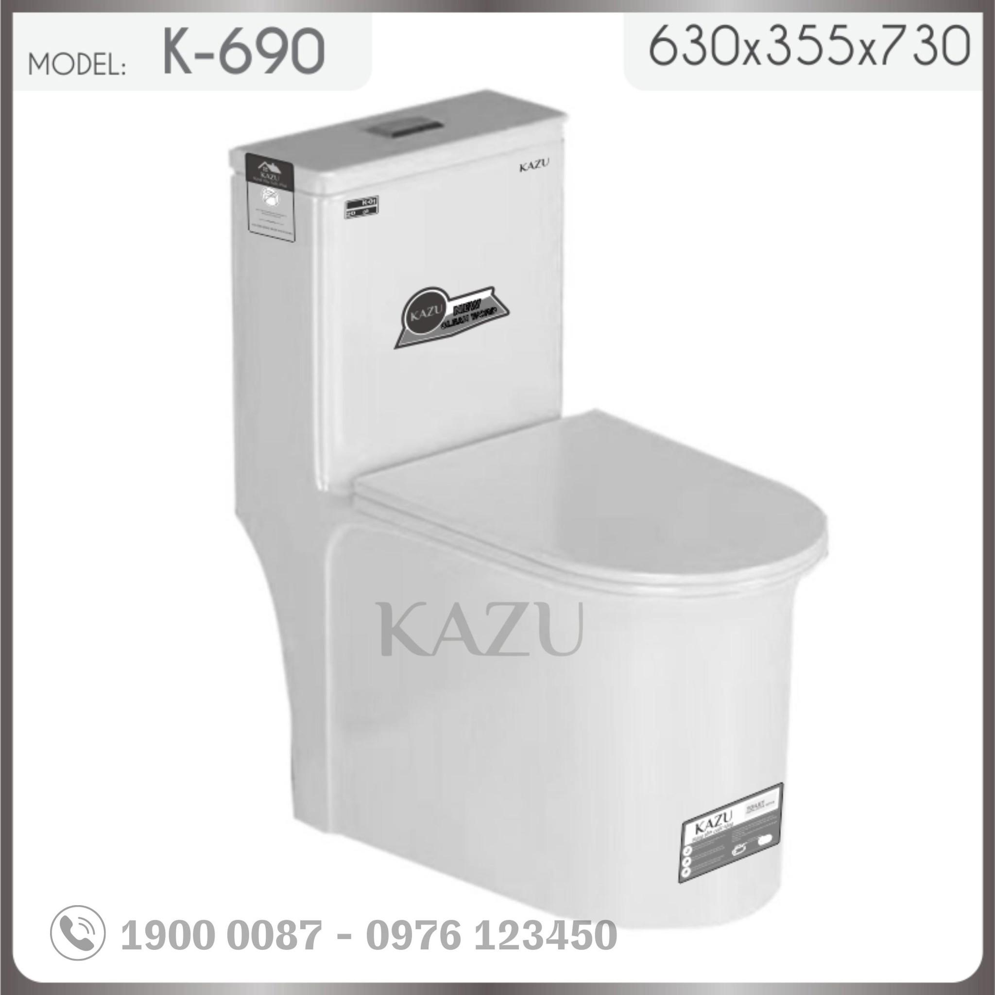 Bồn cầu khối KAZU K690