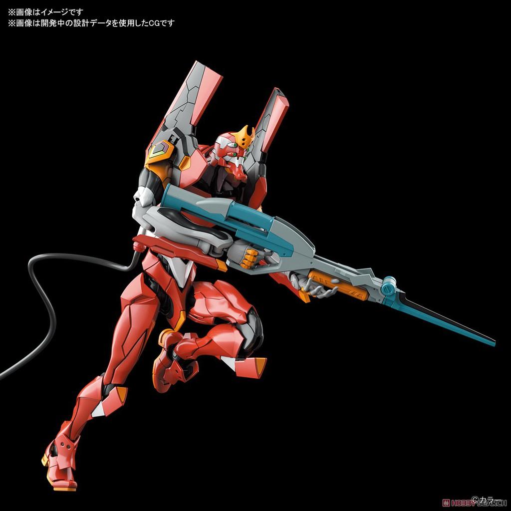 Bộ mô hình đồ chơi lắp ráp gundam bandai RG Artificial Human Evangelion Production Model-02 chính hãng