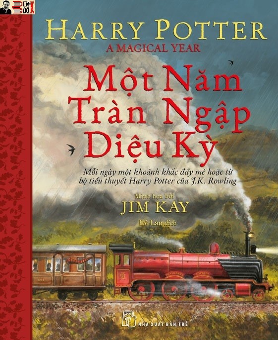 [Bìa cứng, minh họa in màu] HARRY POTTER - MỘT NĂM TRÀN NGẬP DIỆU KỲ - J.K.Rowling - Jim Kay minh họa – Nxb Trẻ