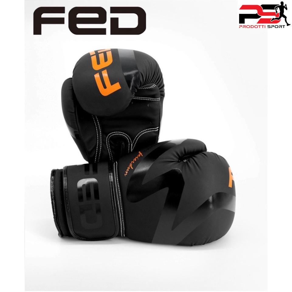 Găng Tay Boxing FED 10oz-6oz cho nam,nữ bền đẹp,thỏa mái khi tập