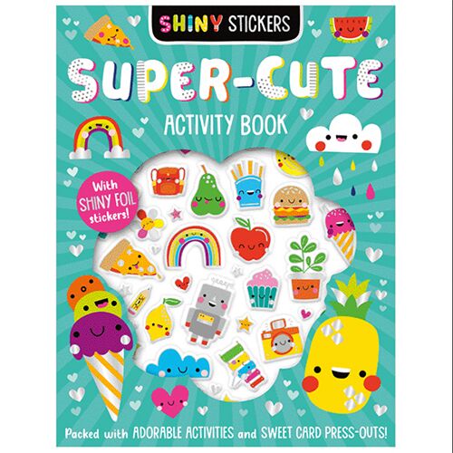 Shiny Stickers Super-Cute Activity Book