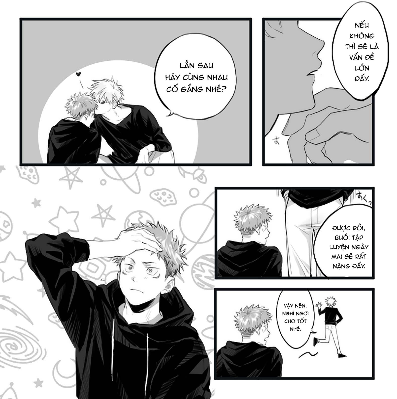 màu mè hoa lá hẹ | cg art kèm thoại chapter 34 12