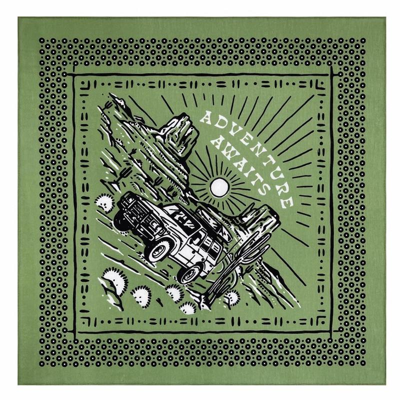 Khăn bandana ô tô cá tính - Khăn đội đầu vintage đẹp